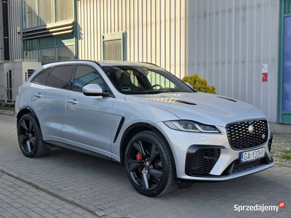 Jaguar FPACE SVR 50 V8 Supercharged 550 czujnik martwego pola F-Pace małopolskie