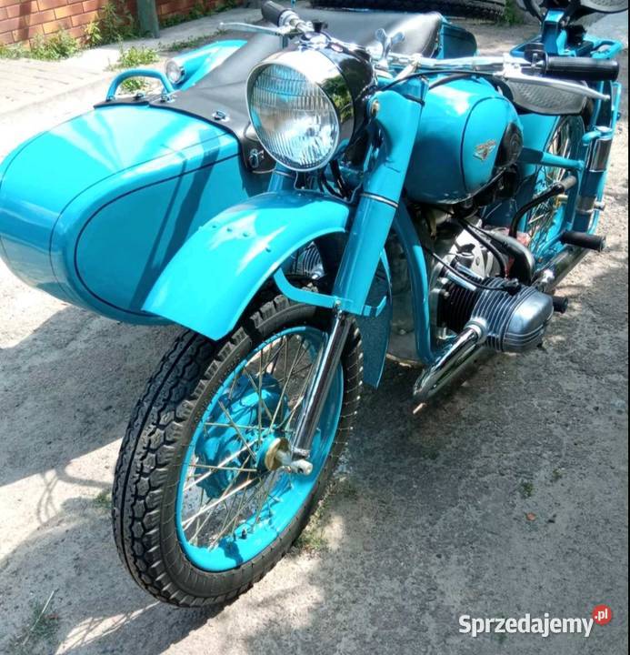 Ural m 61 irbit m 72 kmz imz dniepr mw mt k 750 Rok produkcji 1961 Mogilno
