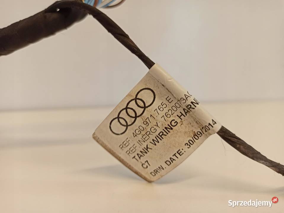 WIĄZKA INSTALACJA ADBLUE AUDI A6 C7 4G0971765E sprzedam
