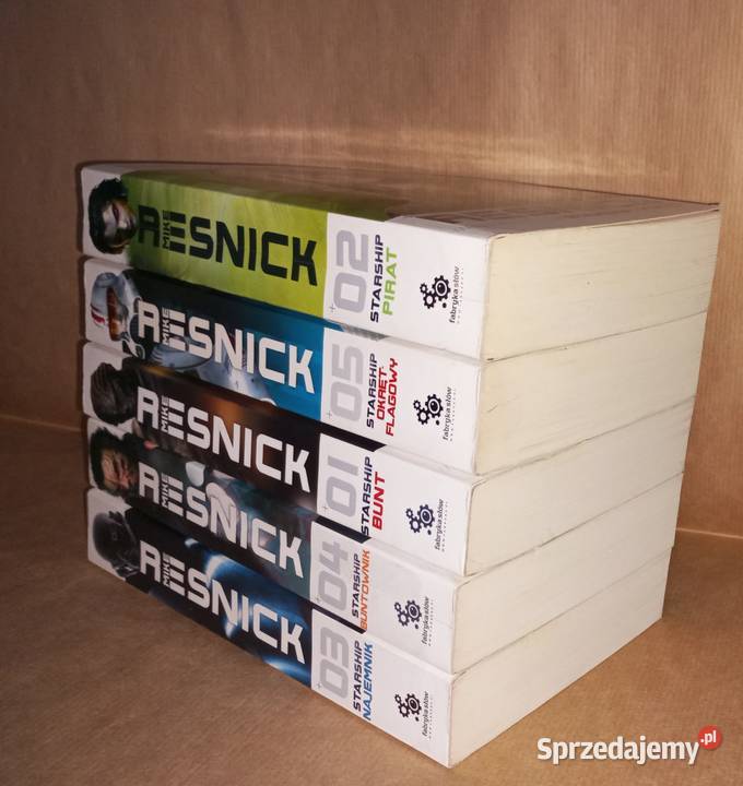 Mike Resnick Starship Bunt Pirat Najemnik ISBN 9788375743265 Kultura i Rozrywka podkarpackie Rzeszów