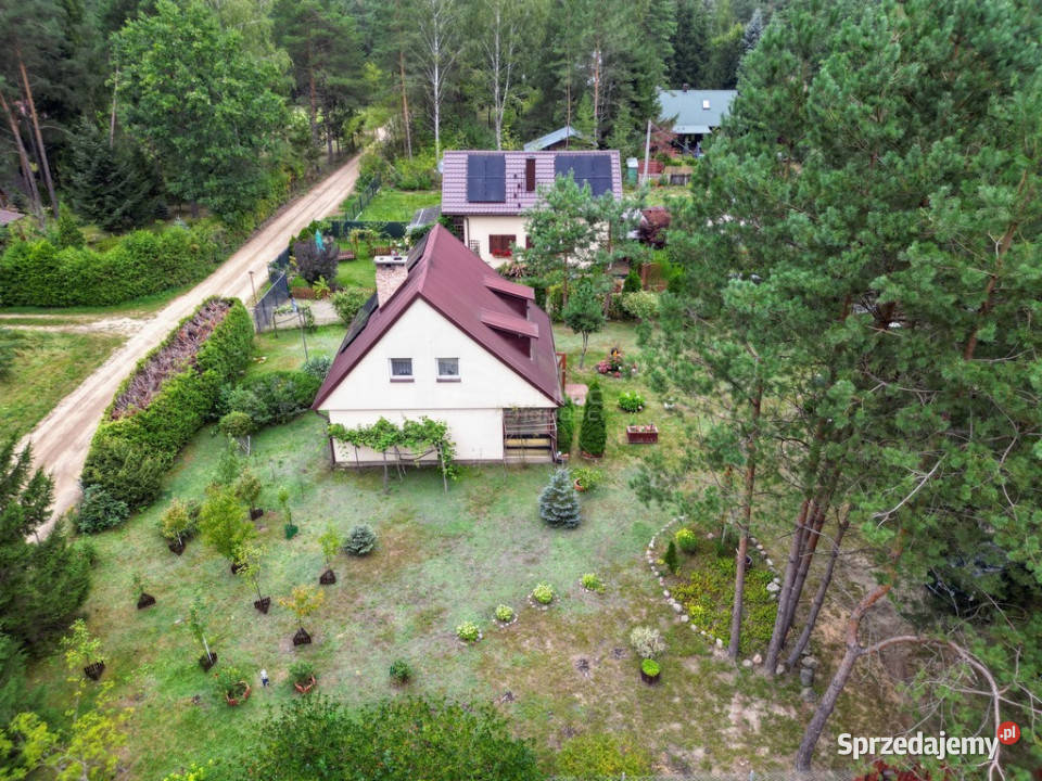 Dom w Sercu Przyrody Komfort z Potencjałem drewno Mierzwice-Kolonia