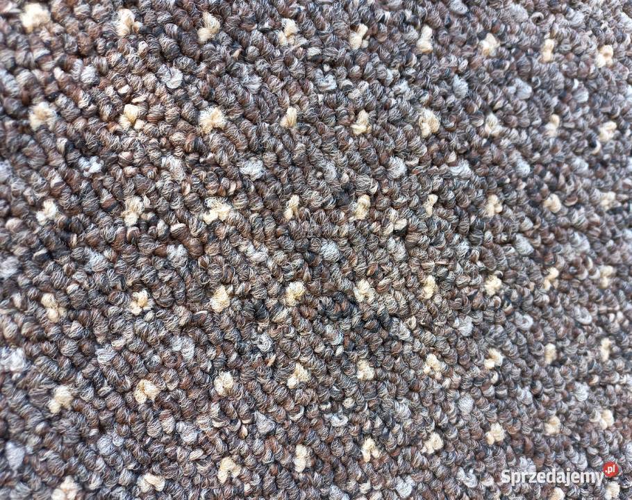 Wykładzina brązowa Dywanowa melanż Pętelka FILC