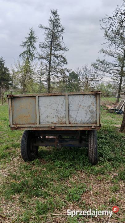Przyczepa dwuosiowa Platforma sadownicza Dobrzyń nad Wisłą