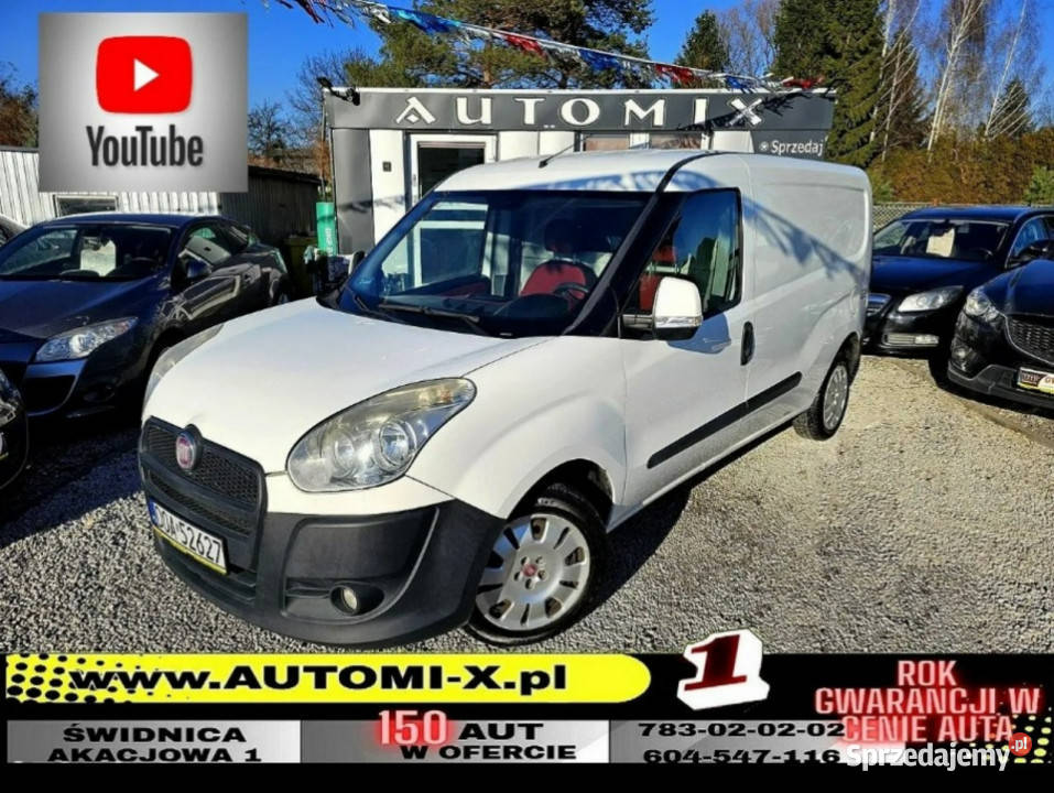 Fiat Doblo 13 D Super stan MAXI Gwarancja w Świdnica