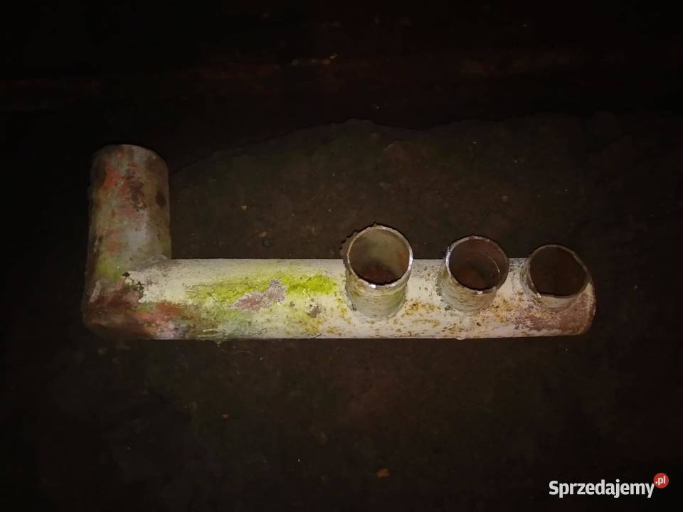 Rozdzielacz Rura stalowa fi 114mm 114 na 76mm 76