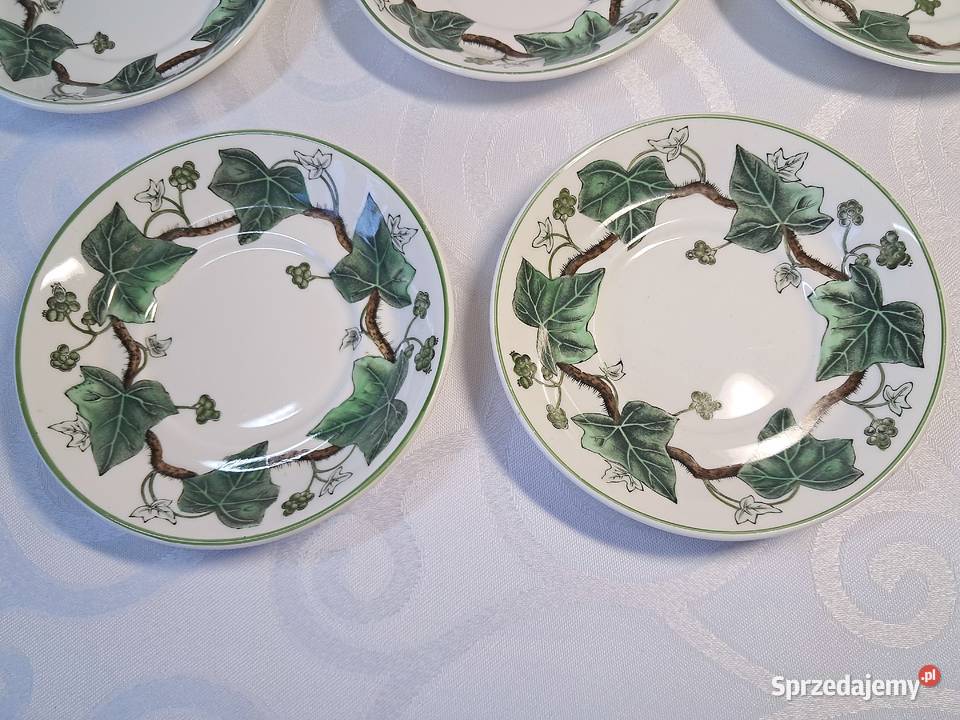WEDGWOOD NAPOLEON IVY komplet 5 talerzyków 11 Strzelce Krajeńskie