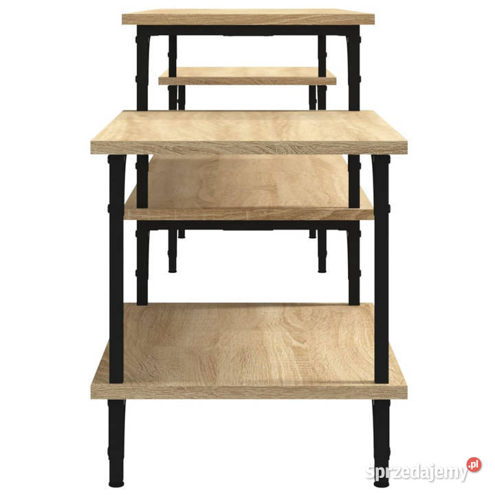 Szafka pod TV dąb sonoma 197x35x52 materiał Warszawa