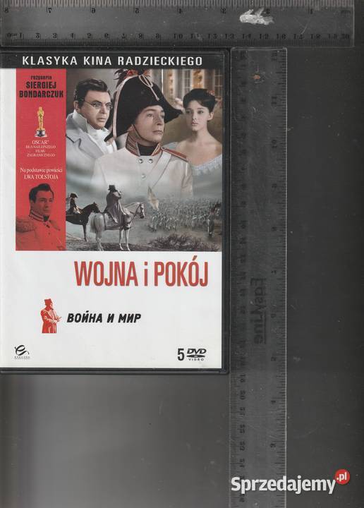 Wojna i pokój klasyka kina radzieckiego DVD Filmy Pruszków