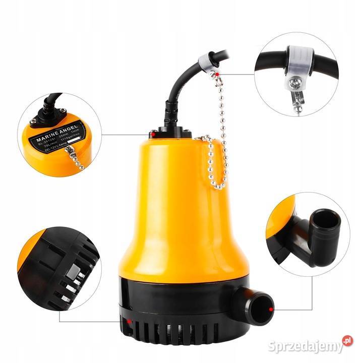 POMPA wody12V3600LZalana piwnicaGarażOpróżni Łódź