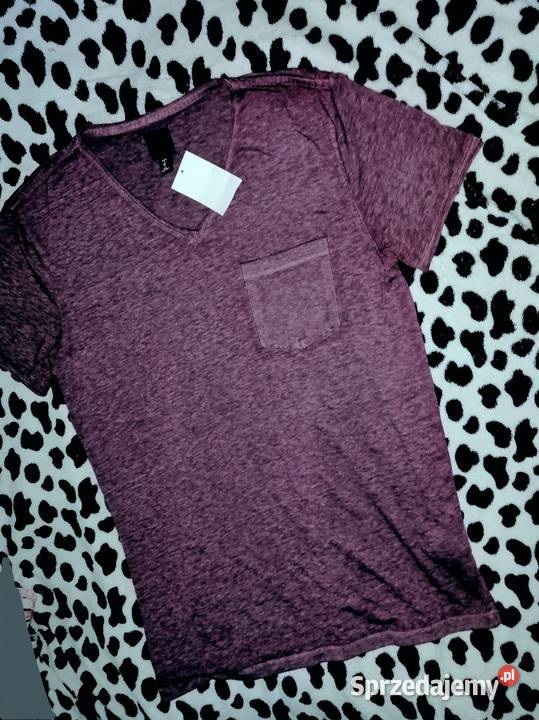 HM nowa z metką Koszulka bluzka tshirt basic H&M Leszno