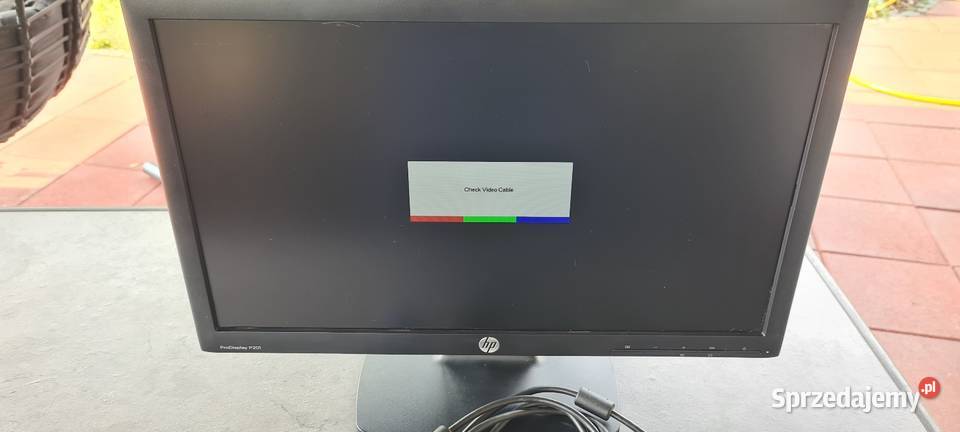 Monitor HP P201 ProDisplay 20