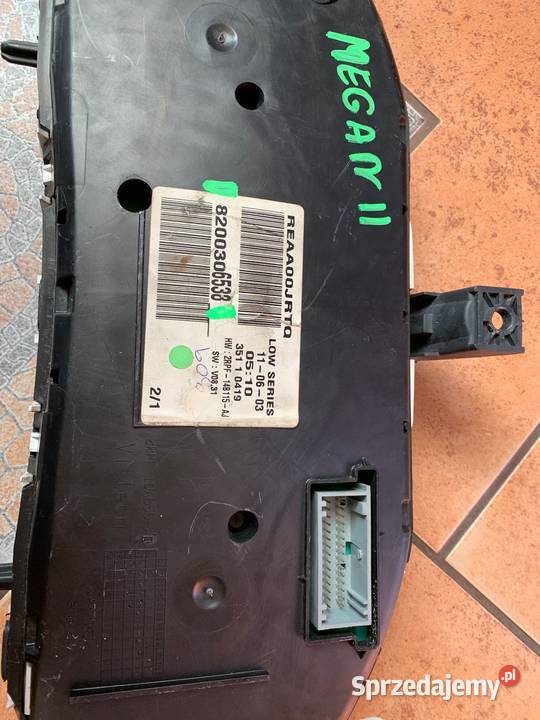 Licznik Renault Megane II 8200306538 Margonin