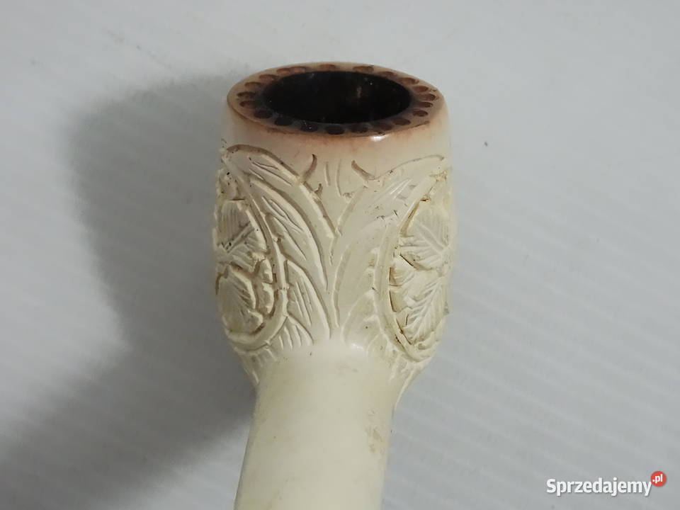 Stara Fajka Pianka Morska Meerschaum Ręcznie Biłgoraj