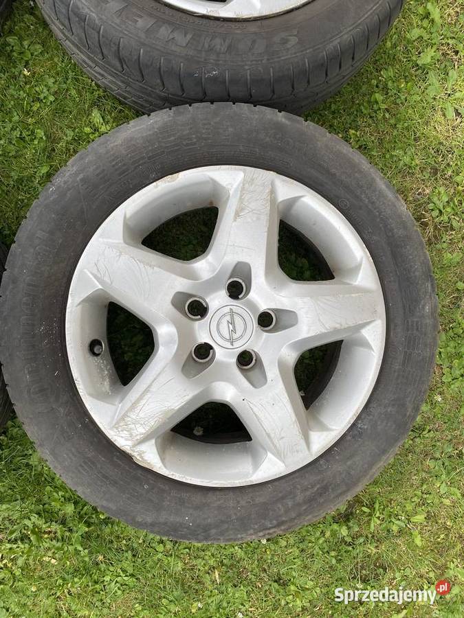 Felgi GM z oponami letnimi Opel Astra H Piekary Śląskie