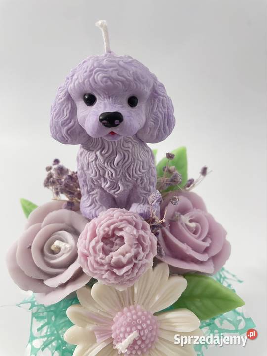 Sprzedam bukiecik z wosku sojowego flower box Kraków