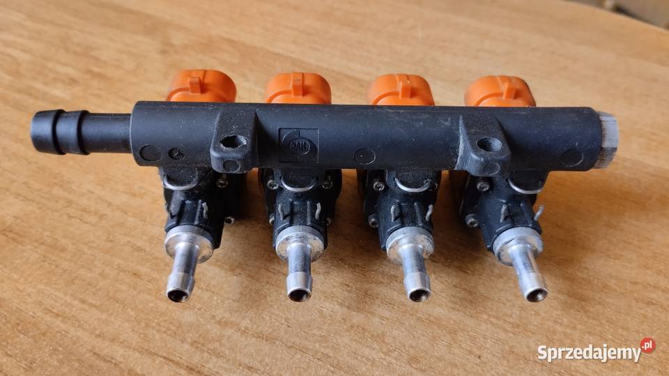 Wtryskiwacze gazowe LPG listwa pomarańczowe Czarzyzna