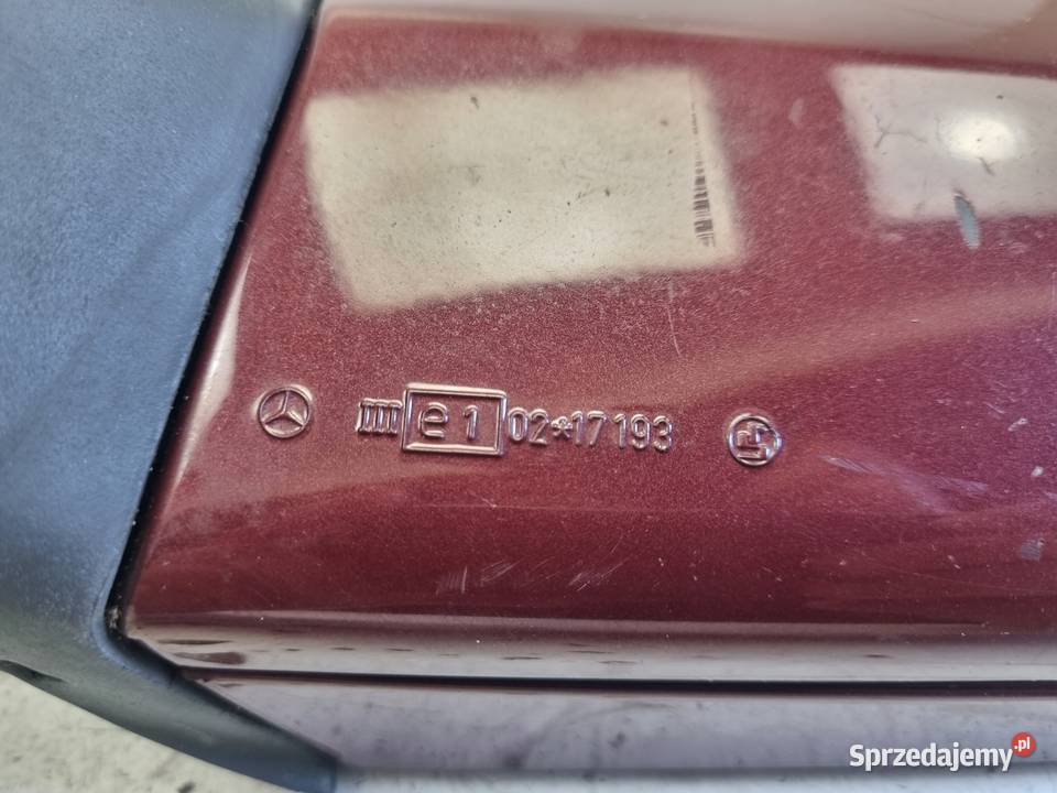 Mercedes 124 W124 LUSTERKO LEWE KIEROWCY 5 pin Janów
