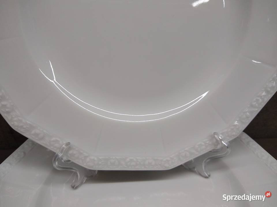 Talerz płytki Rosenthal Biała Maria Classic