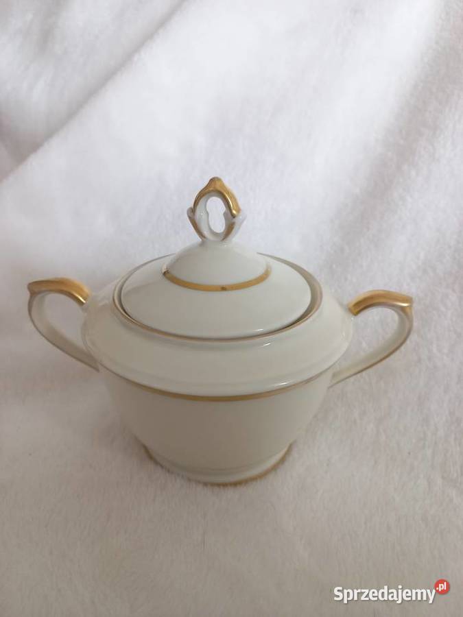 Cukiernica porcelanowa Kahla Art deco Niemcy Toruń