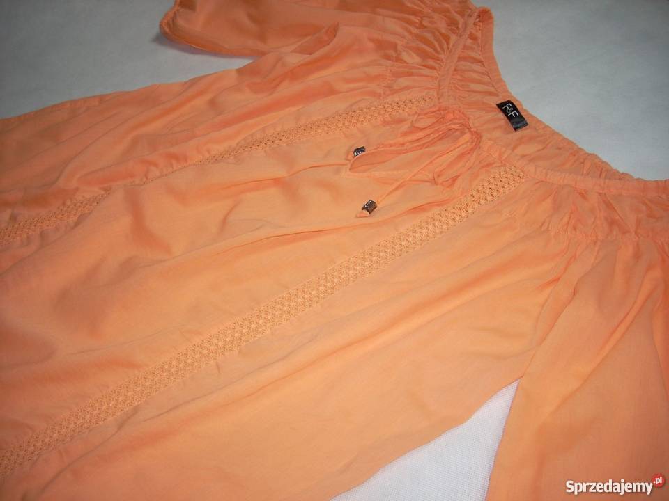FF luźna tunika marszczona Haft 42 44 xxl Rozmiar 42(XL) Nowy Sącz sprzedam