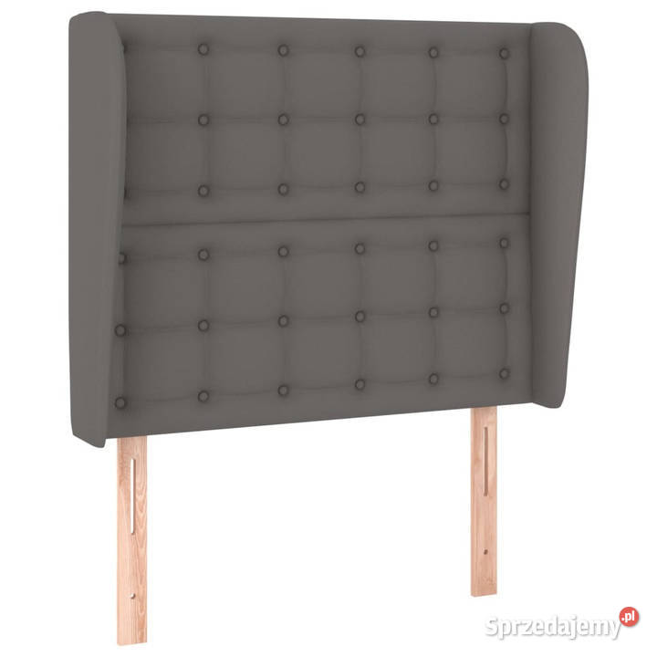 Zagłówek uszak szary 103x23x118128 sztuczna mazowieckie Warszawa