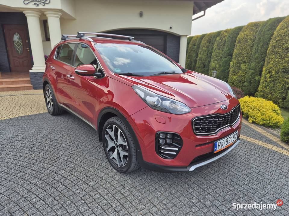 Kia Sportage GTline 4x4 Radar Webasto Nowe opony ASR (kontrola trakcji) Sportage