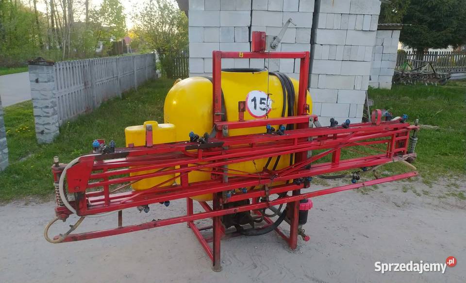 Opryskiwacz 400l BIARDZKI Oryginał 12m lance Zawieszane Dąbrowa Tarnowska