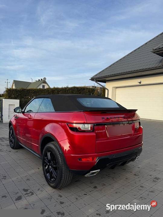 Land Rover Range Rover Evoque 20d 180 2017r małopolskie Nowy Sącz