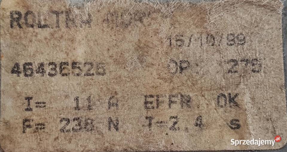 Marea silniczek podnośnik szyby tylny 46436528 Części Legnica