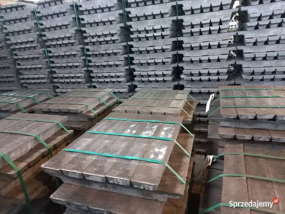 Ołów Pb2 9997 w gąskach sztabka BALAST Mysłowice sprzedam
