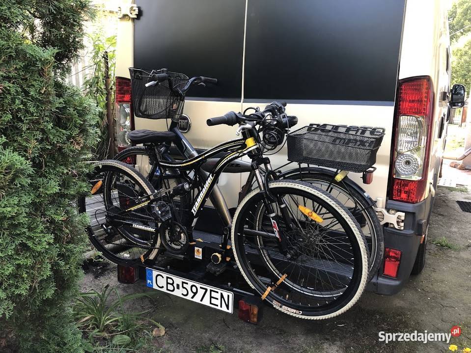 Bagażnik rowerowy na hak na 2 rowery Bydgoszcz