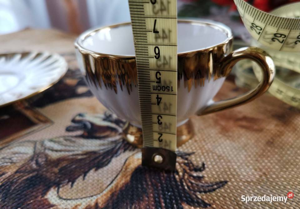 Ekskluzywny Porcelanowy zestaw filiżanek do Lędziny