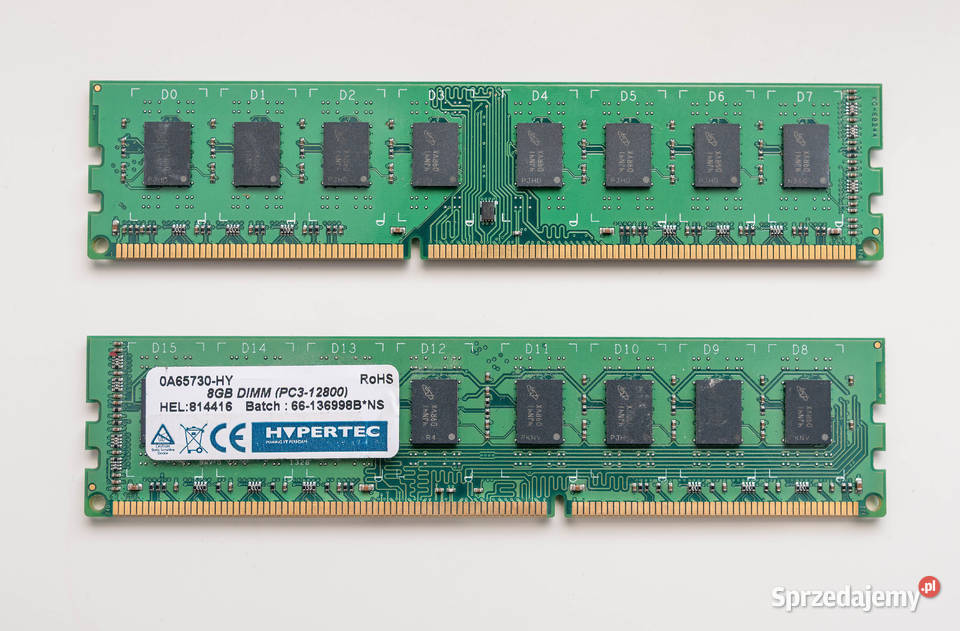 16 GB RAM DDR3 HYPERTEC PC312800 Podzespoły bazowe świętokrzyskie