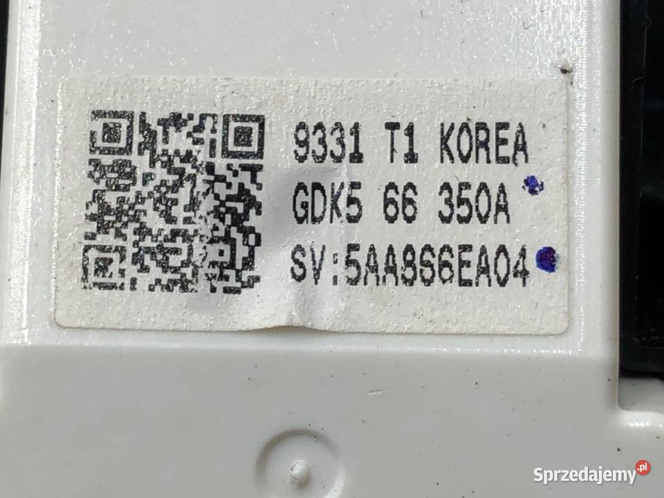 PRZEŁĄCZNIK SZYB MAZDA 6 GH GDK566350A 0713 osobowe