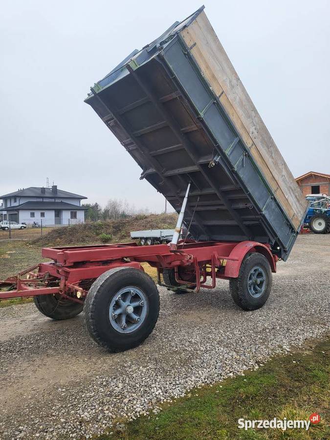 Przyczepa wywrotka na 3 strony solidna Krone
