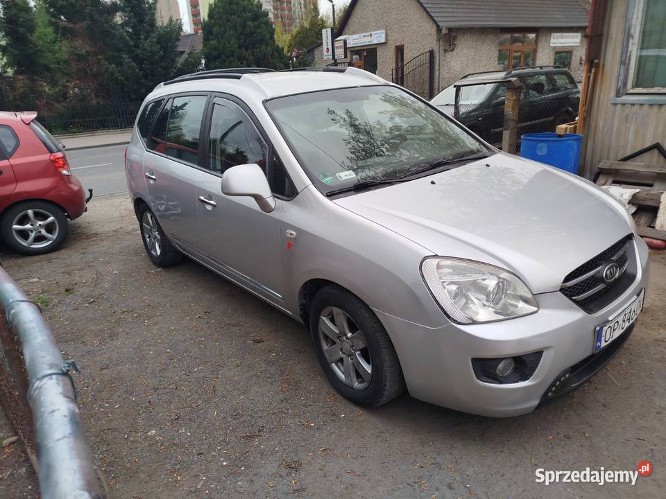 Kia Carens 20 LPG klima półskóry czarne 2007 25000km Opole
