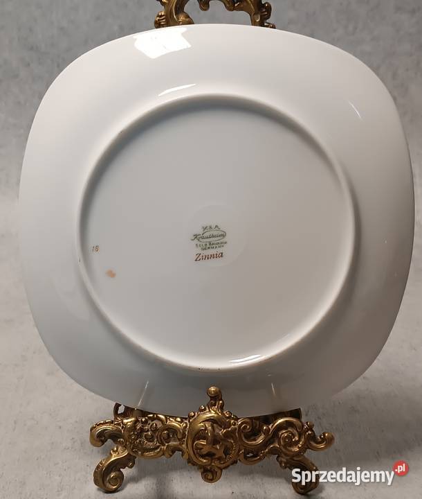 Krautheim Talerz Kolekcjonerski Dekoracyjny Dobrzany