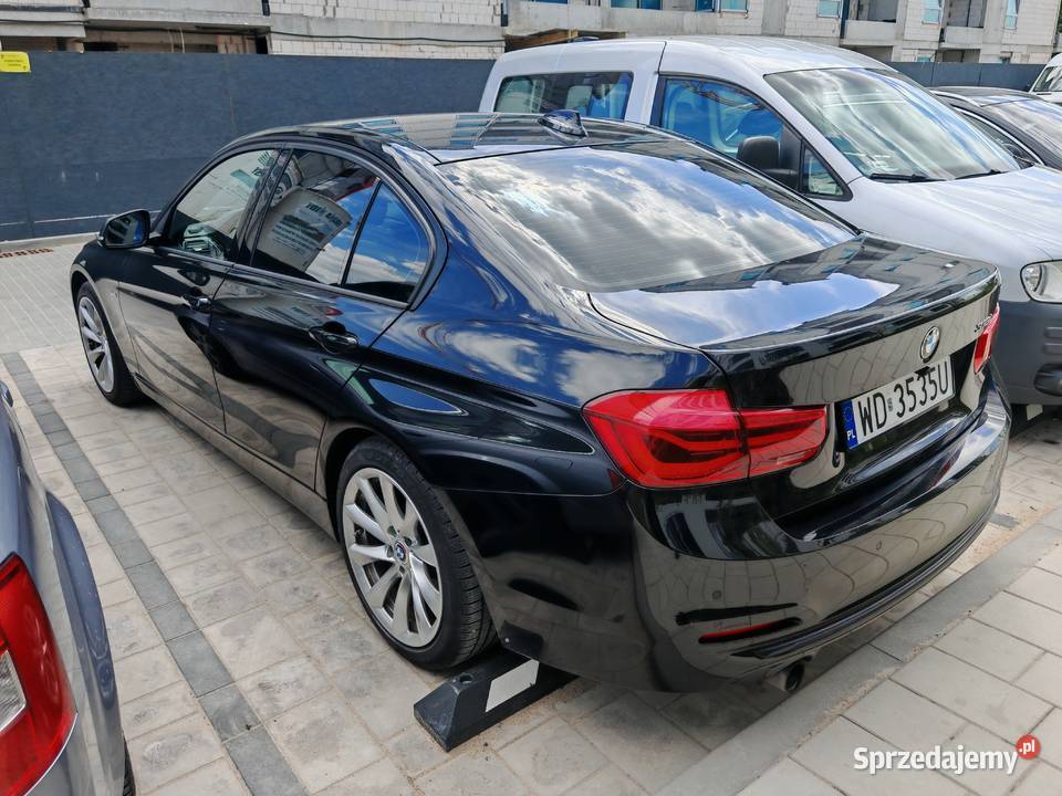 Bmw f30 2016 318i salon Polska Bezwypadkowy 96900km Seria 3 mazowieckie Warszawa
