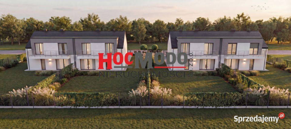 Nowoczesny bliżniak w Skubiance Skubianka