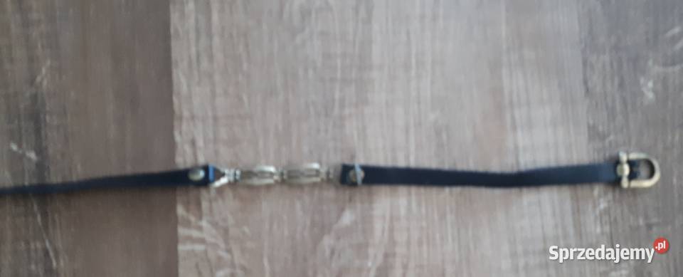 Pasek skórzany elegancki i dyskretny 1cm Gliwice