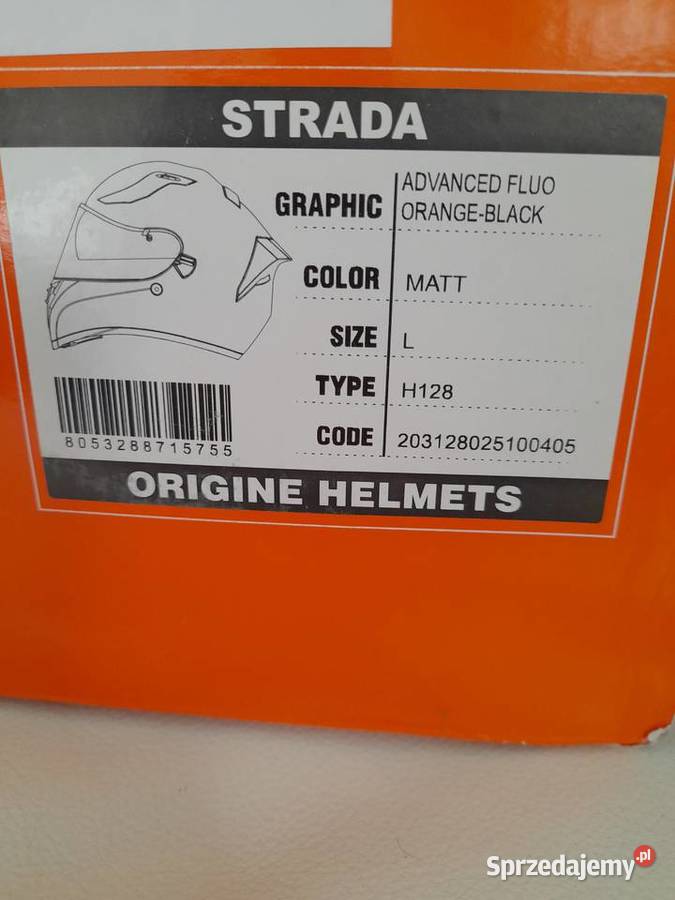KASK motocyklowy ORIGINE STRADA rozmiar L Przasnysz