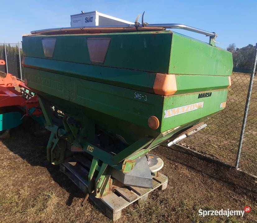 Rozsiewacz do nawozu AMAZONE ZAM 1500 2500 2700 Amazone Jastrowie sprzedam