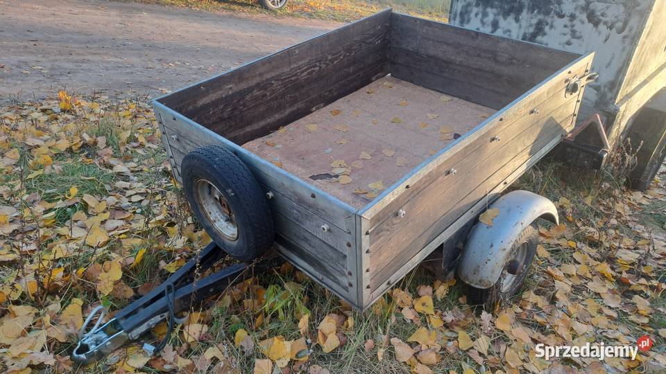 Przyczepa dmc 400 Stema z dokumentami do burtowe Żary