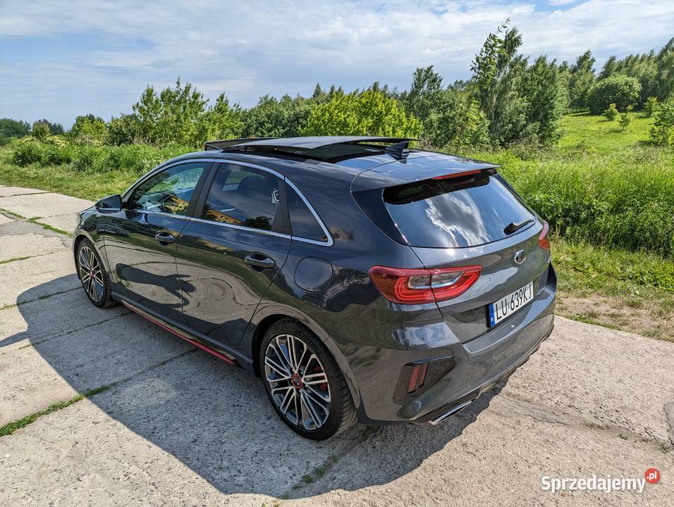 KIA CEED GT 16 TGdi 1 właściciel salon polska benzyna+LPG Lublin