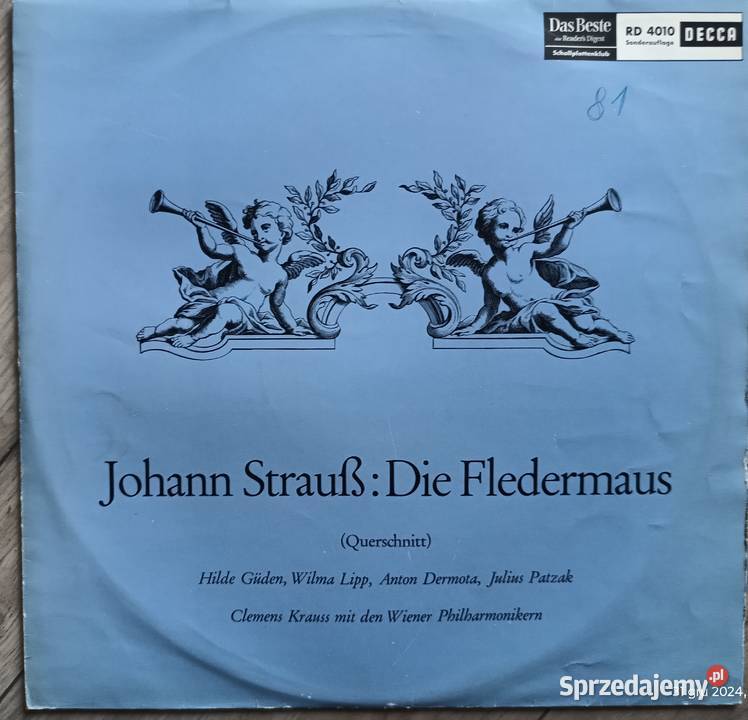 3 albumy winylowe Bethoveen Uwertury Carl Maria Wronki sprzedam
