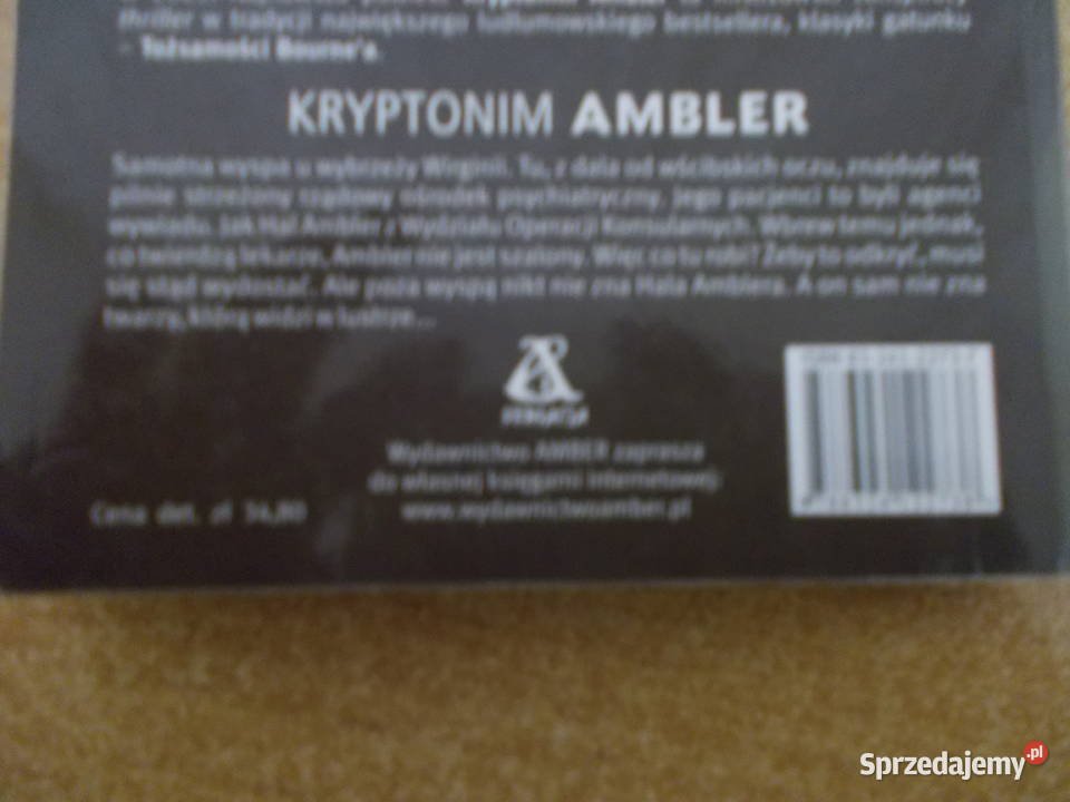 Robert Ludlum Kryptonim Ambler sprzedam