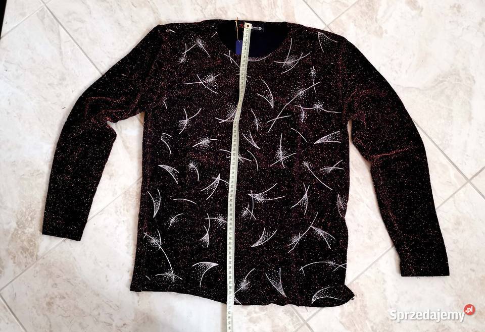 Nowa Bluzka damska z długim rękawem