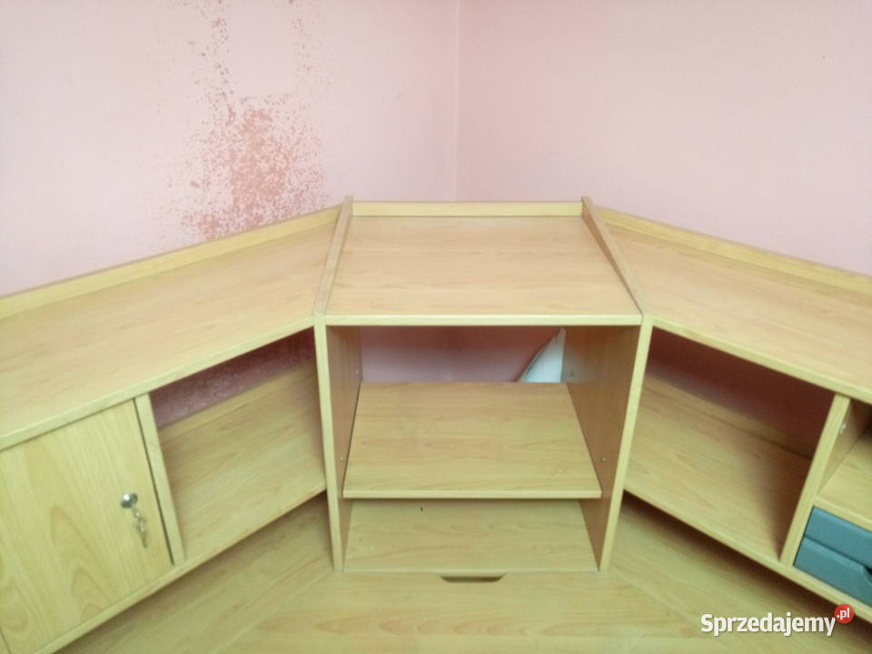 Duże narożne biurko 130cm Gorlice