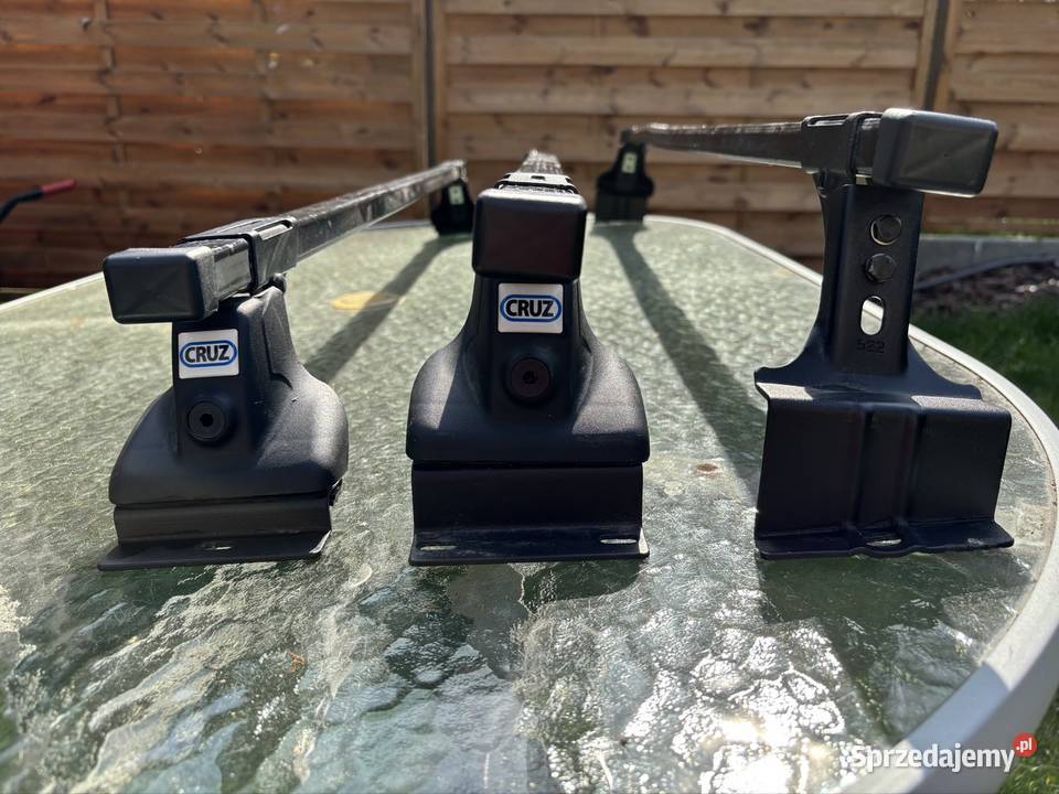 Bagażnik dachowy relingi 120 wkręcane w dach dostawcze Mikołów