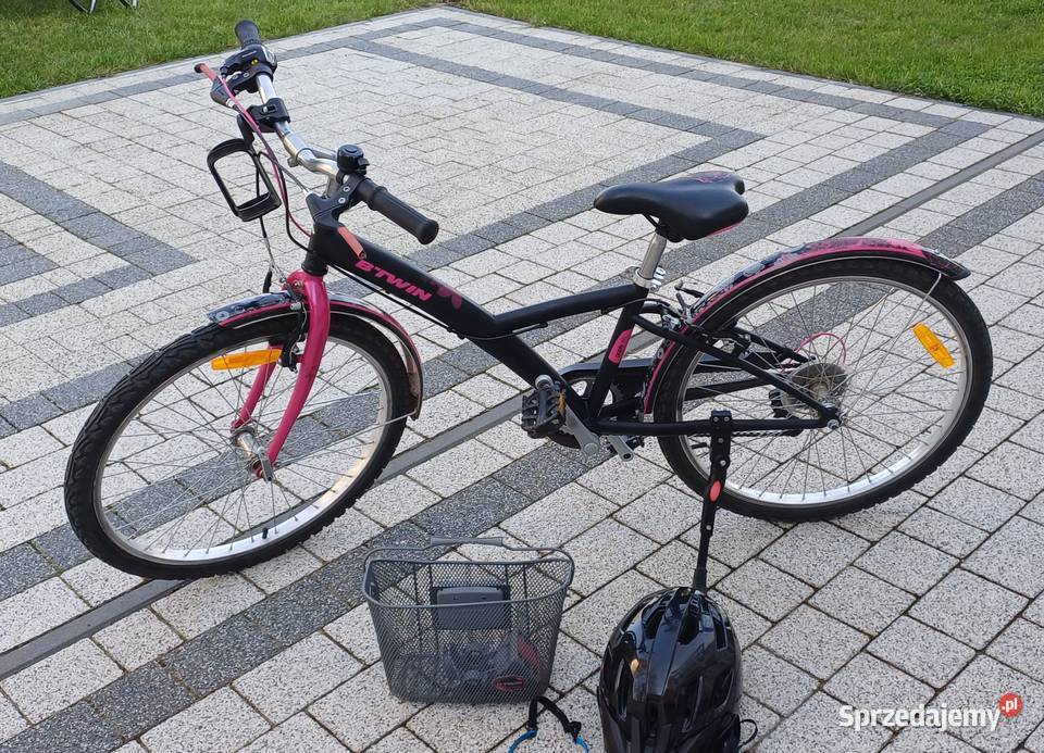 Rower górski btwin 24cale dziewczynki dolnośląskie Sokola